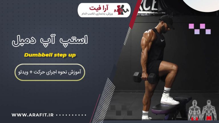 استپ آپ با دمبل