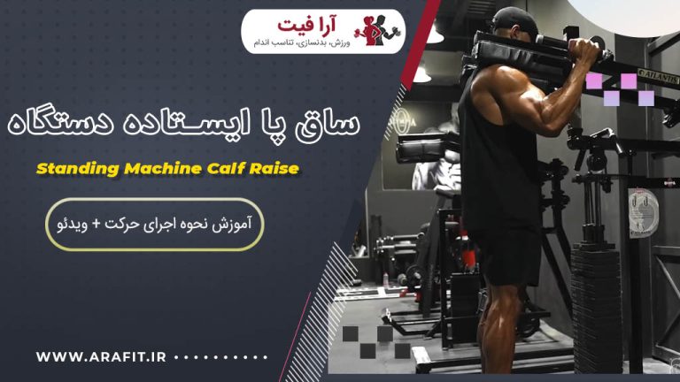 ساق پا ایستاده دستگاه