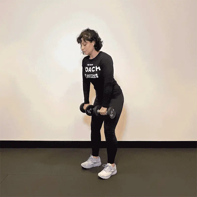 ددلیفت رومانیایی با دمبل