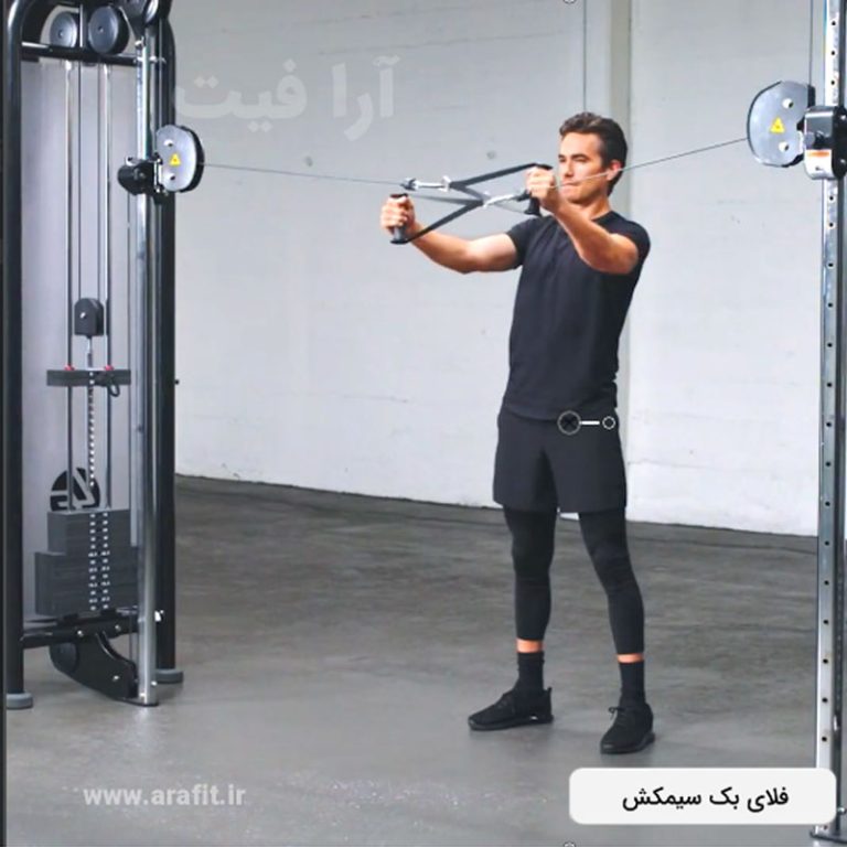 فلای بک سیمکش ایستاده